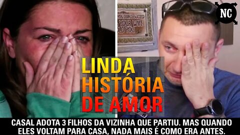 Casal adota 3 filhos da vizinha que partiu. Mas quando eles voltam para casa, nada mais é como...