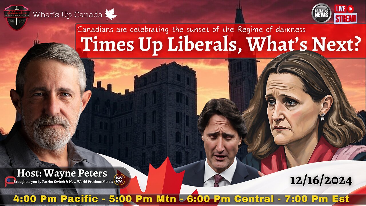 Times Up Liberals, Adios Chrystia!
