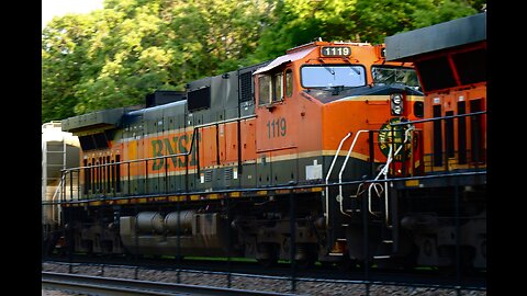BNSF Rounding Curve at Coon Rapids, Minnesota