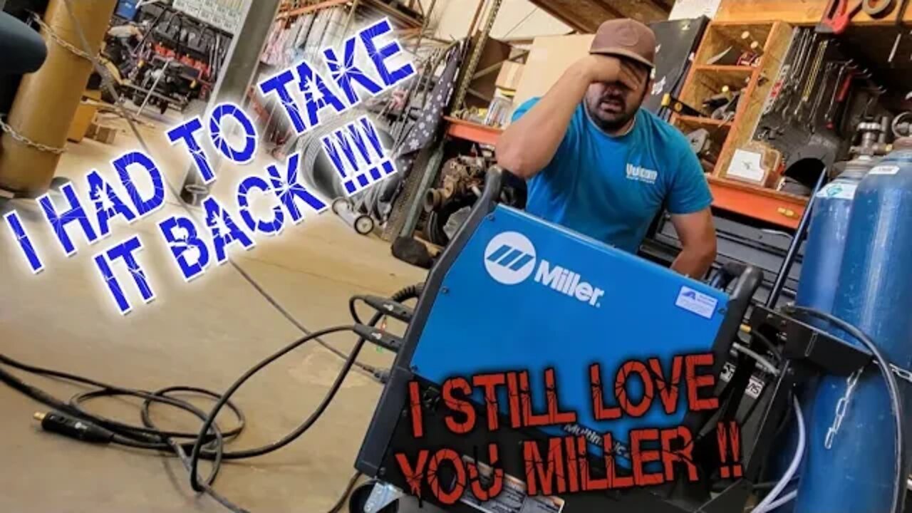 FINALLY Got My Dream Miller Welder After Fabricating For 10 YEARS !!!! And Then This HAPPENED ???