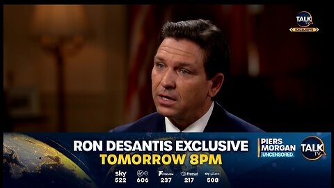 Gov Ron DeSantis: I Would Have Fired Fauci!