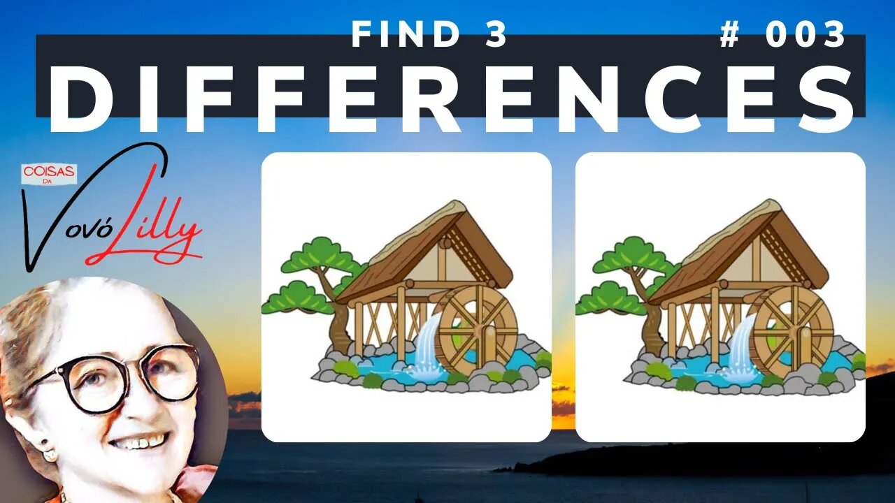 FIND THE THREE DIFFERENCES | # 003 | EXERCISE YOUR MEMORY