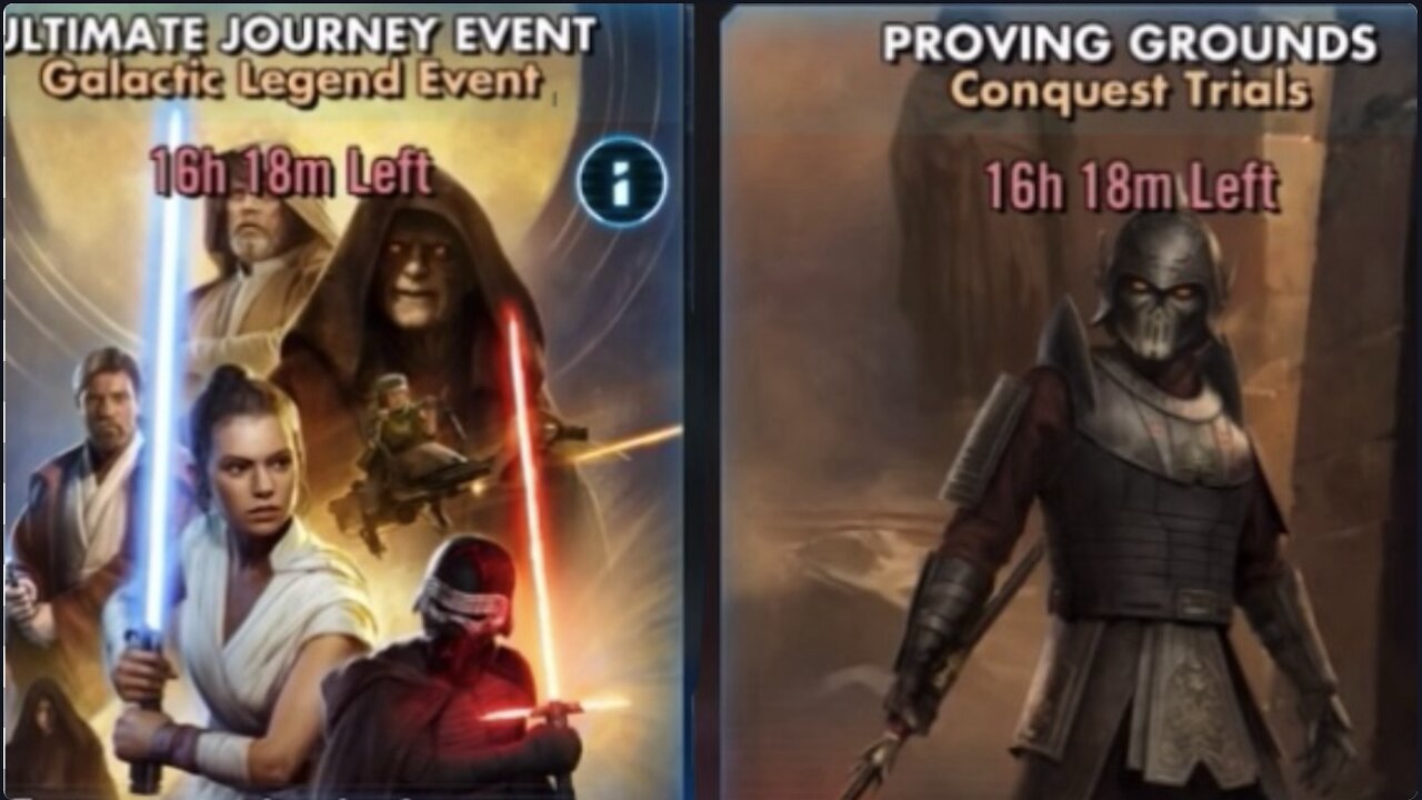 Testing New Proving Grounds Darth Bane Tier + Update to Ultimate Journey Event