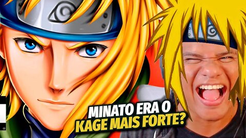 (O HOKAGE MAIS FORTE!!) RELÂMPAGO AMARELO | MINATO (Naruto) | React Anime Pro