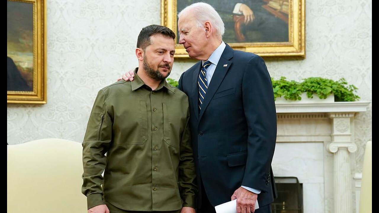 Biden Remarks at Briefing With Zelensky Show Exactly How Twisted His Priorities Are