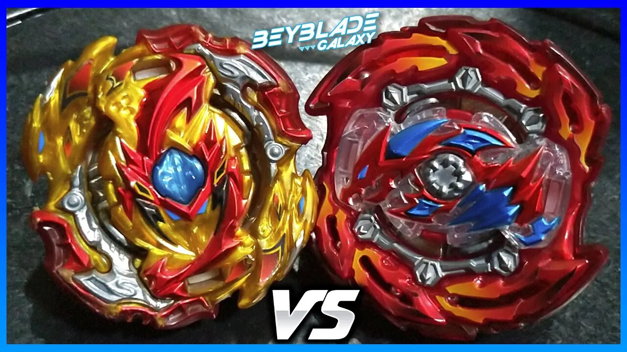 LORD SPRIGGAN .Bl.Dm' vs FLARE DRAGON .Ar.Pl SEN - Beyblade Burst ベイブレードバースト