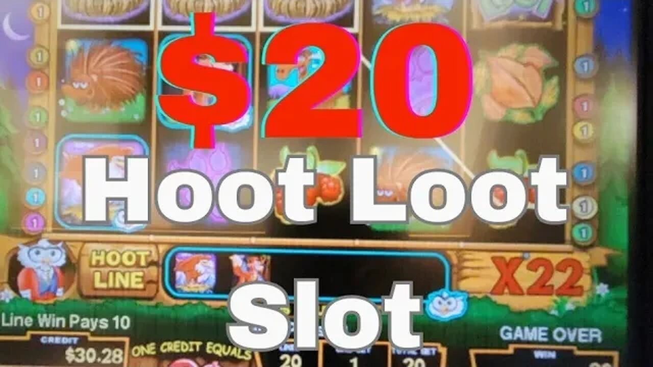 Playing $20 on Hoot Loot Slot at Green Valley Ranch Casino - Henderson, NV