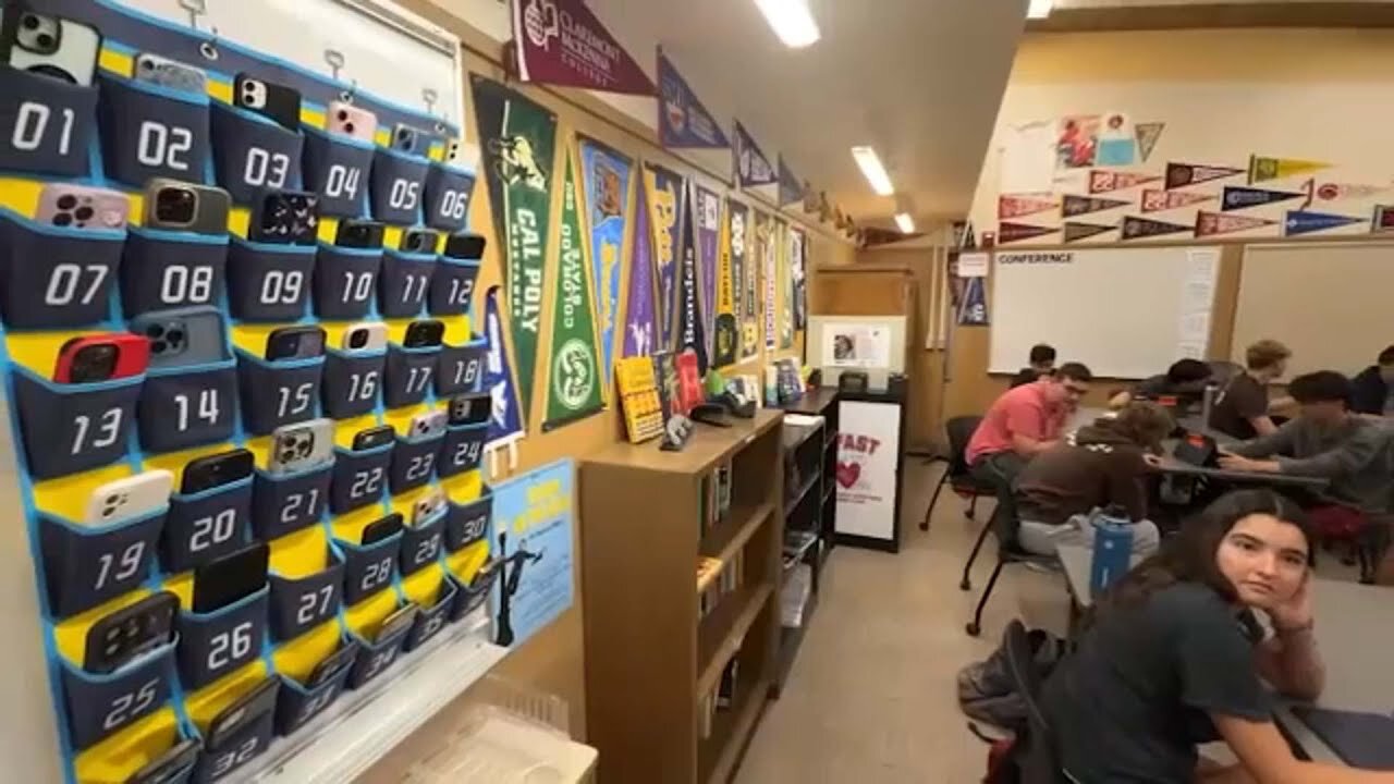 How one California school district makes cellphone ban work in class
