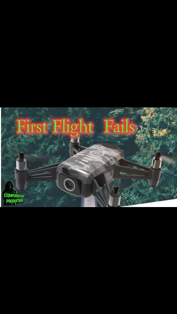 FPV First Flight and Crash Fail #shorts