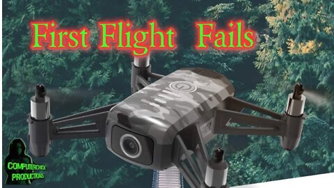 FPV First Flight and Crash Fail #shorts