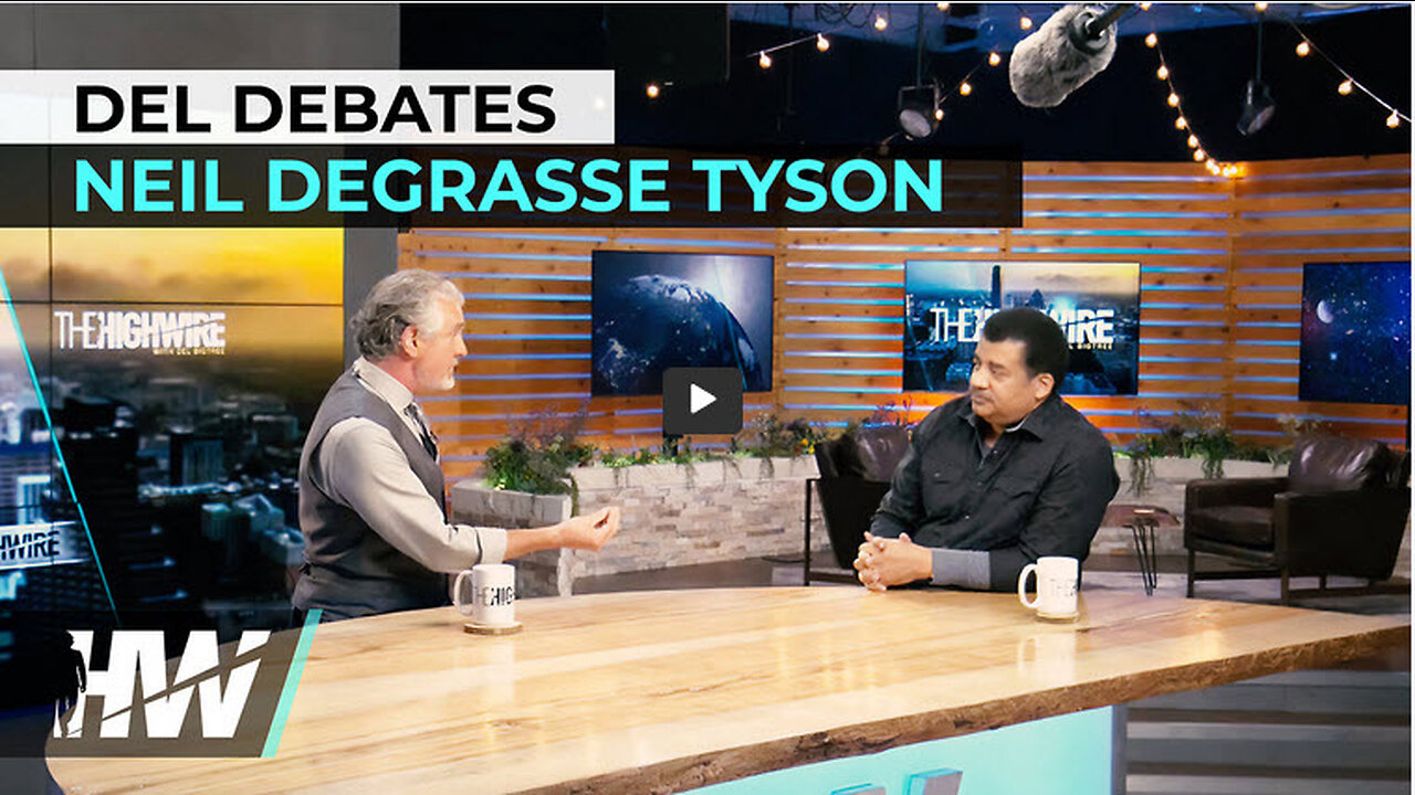 THE HIGH WIRE -DEL DEBATES NEIL DEGRASSE TYSON