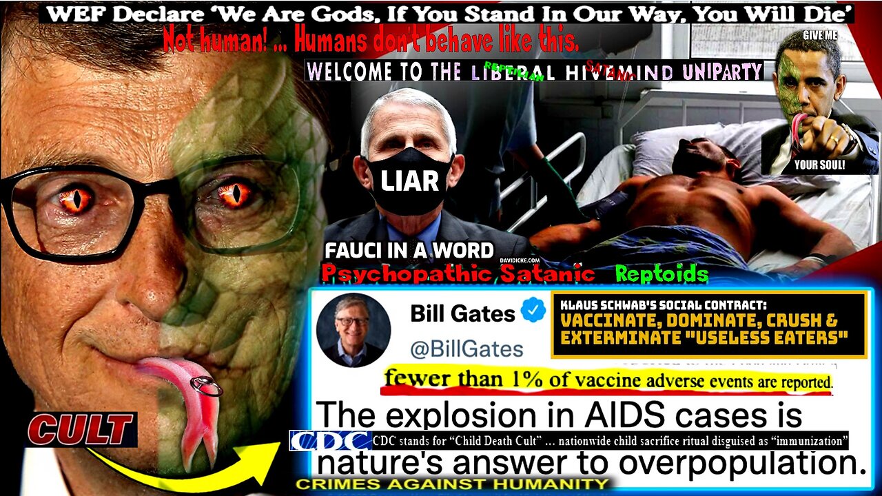 'Turbo-AIDS' Set To Kill BILLIONS After 'Disease X' Rollout, Gates Insider Warns (Elite Psychopaths)