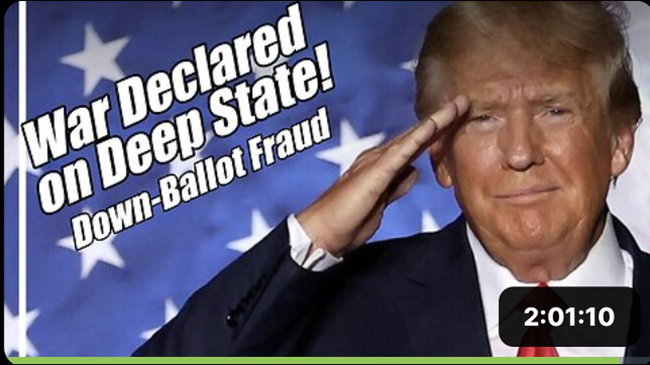 War Declared on Deep State! Down-Ballot Fraud. PraiseNPrayer. B2T Show, Nov 11, 2024