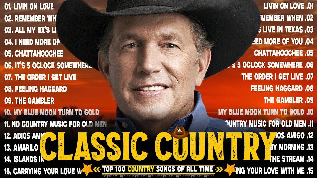 Best Classic Timeless Country Hits - Best of Romantic Classic Country Ballads