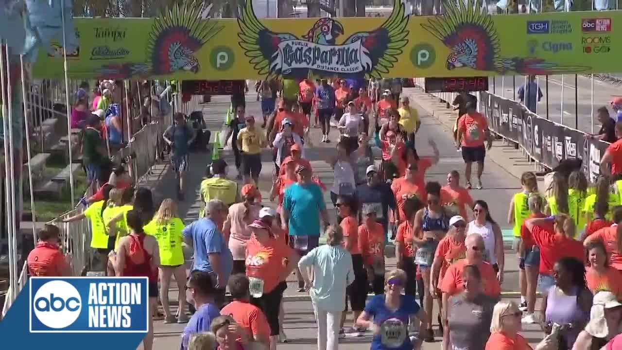 3:50 – 3:55 Saturday | Publix Gasparilla Distance Classic Finish Line