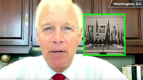 Senator Ron Johnson I Don't Trust FBI, DOJ, or Secret Service