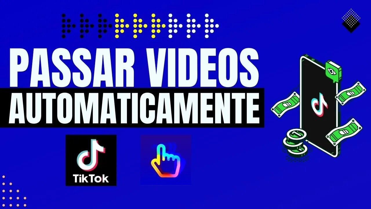 Assistente de Clique Automático para Passar Vídeos no TikTok com o Auto Clicker Macro: Clickmate