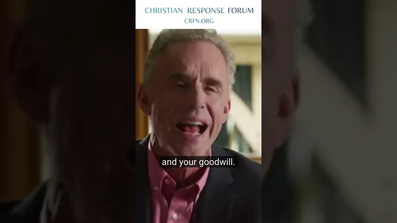 Jordan Peterson's Message to Christian Churches - Christian Response Forum #shorts #jordanpeterson