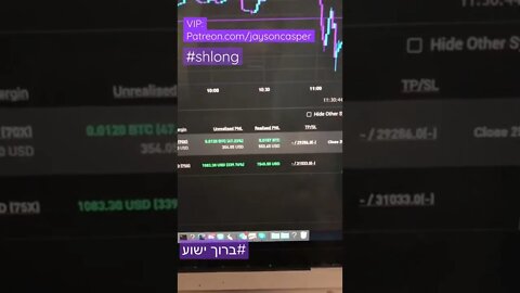 🔥Epic Short + Not So Epic Long #bitcointrading 🔥