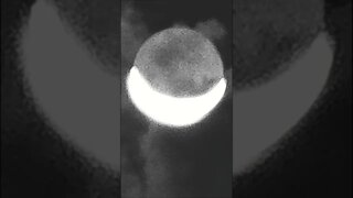 Crescent Moon in Infrared shows the Dark Side