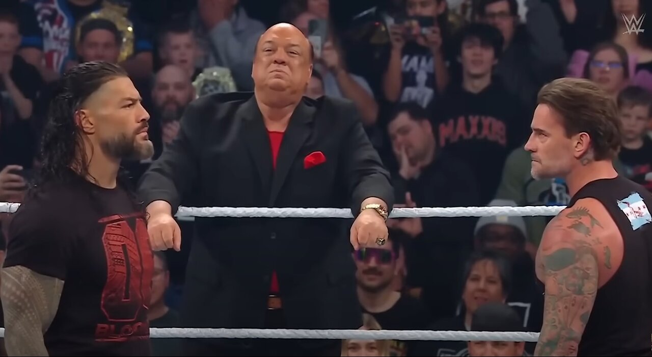 CM PUNK & PAUL HEYMAN JOIN ROMAN REIGNS! WWE SMACKDOWN NOVIEMBRE 22, 2024
