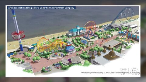 Cedar Point adding Boardwalk, Pavilion, new roller coaster along lake shoreline in 2023