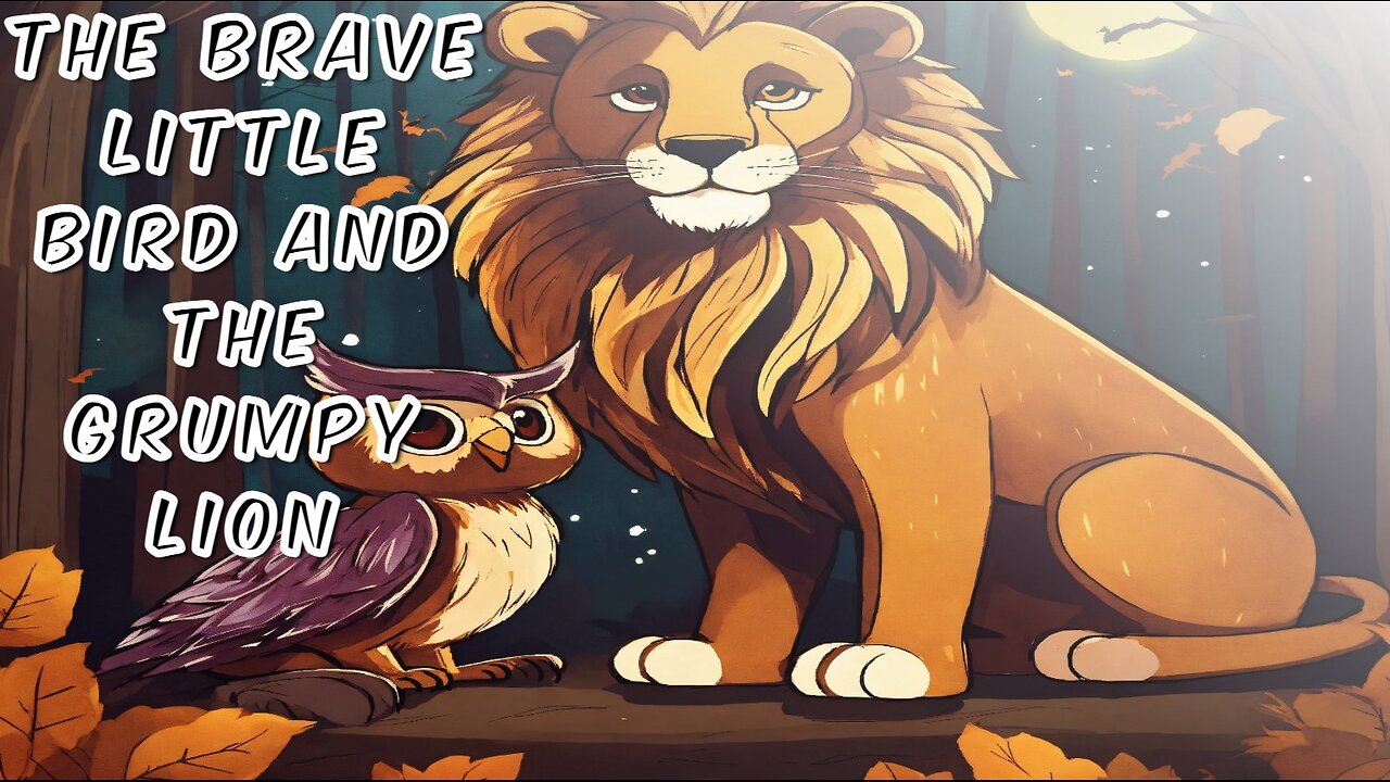 The Brave Little Bird and the Grumpy Lion || Funny Cartoon Network