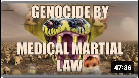 THE COVID FRAUDEMIC IS A POLITICALLY MOTIVATED WORLD GENOCIDE EVENT