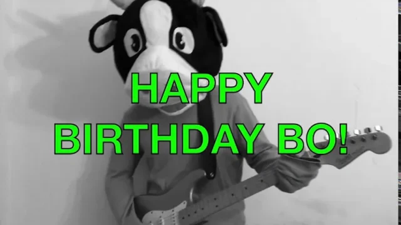 Happy Birthday BO! - COW Happy Birthday Song