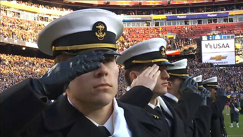 Powerful and Incredible: National Anthem at Army-Navy Game 2024