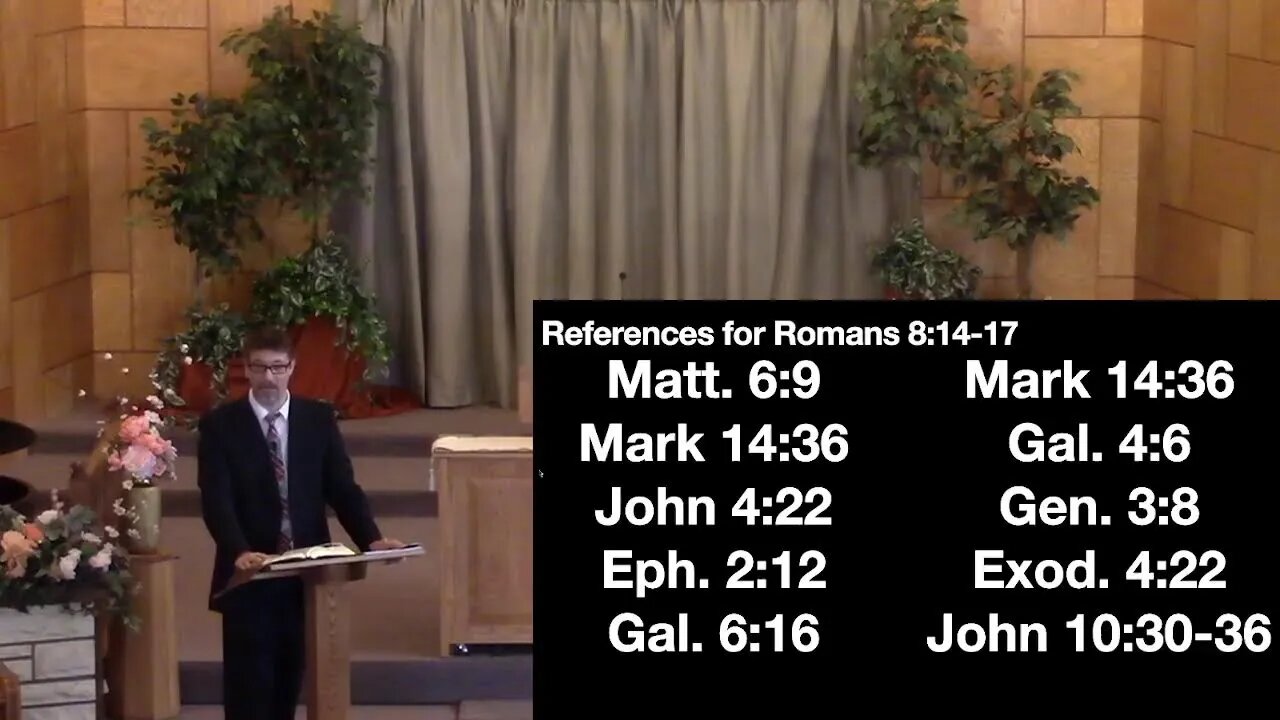 "Romans 8:14-17" Sunday School 1/9/2022