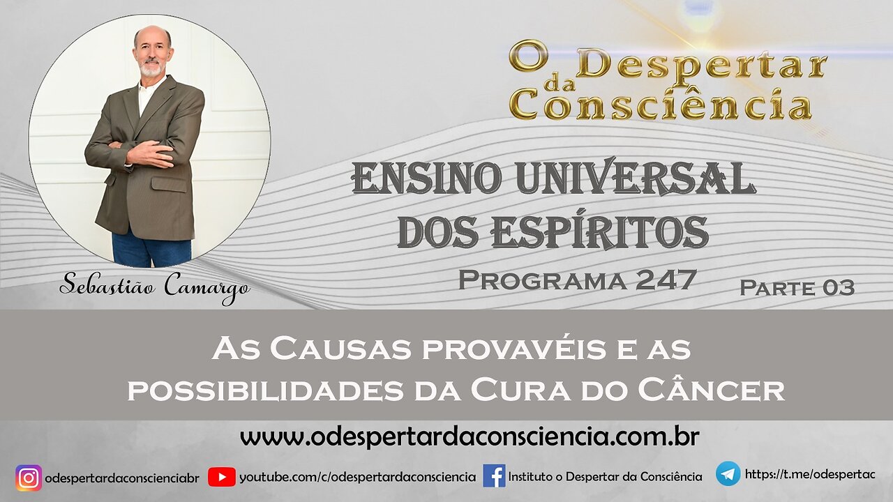 ENSINO UNIVERSAL DOS ESPÍRITOS - PROGRAMA 247