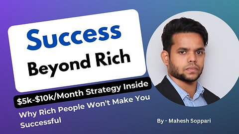 Unlock True Success Beyond Wealthy Connections!