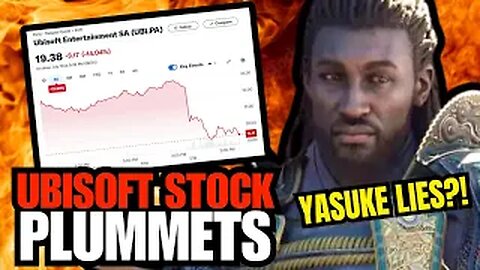 Ubisoft Stock PLUMMETS After Yasuke Lies! Assassin's Creed Shadows RUINED