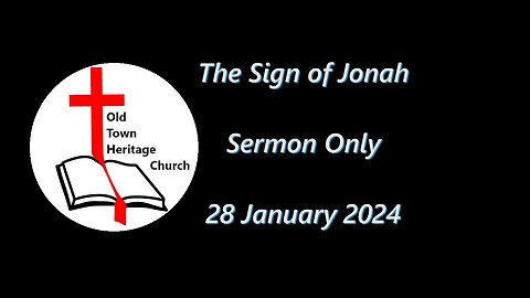 The Sign of Jonah (Matthew 12:38-50)