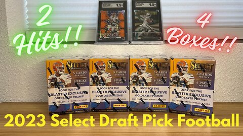 2023 Select Draft Picks Blasters! I found 2 HUGE pulls out these 4 blasters