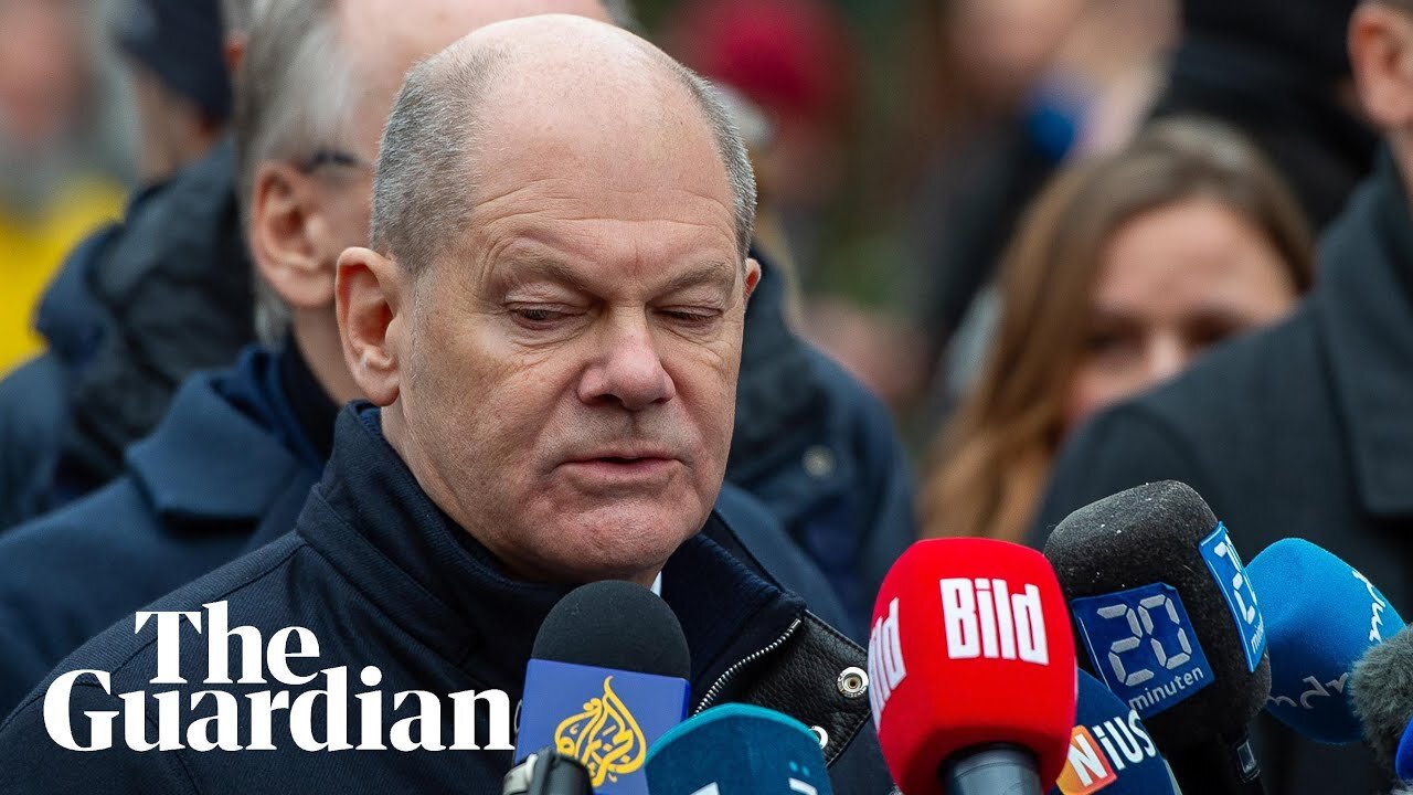 Scholz calls for unity while visiting site of deadly attack in Magdeburg