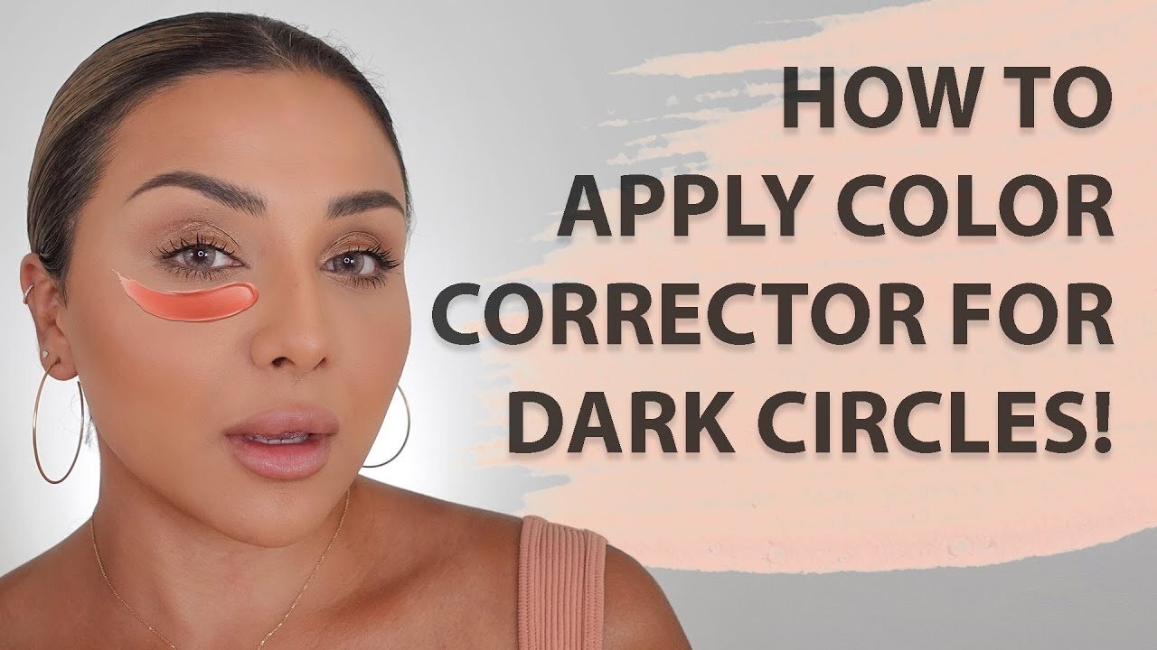 HOW TO APPLY COLOR CORRECTOR FOR DARK CIRCLES | NINA UBHI