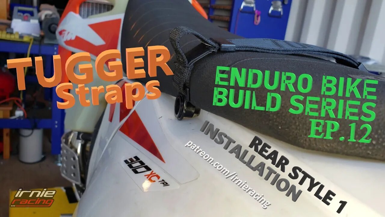 "Tugger Straps" KTM TPI Installation: Rear Style 1 - Enduro Bike Build Series Ep.12