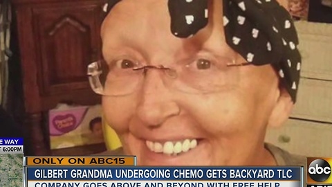 A Gilbert grandmother gets some TLC at home