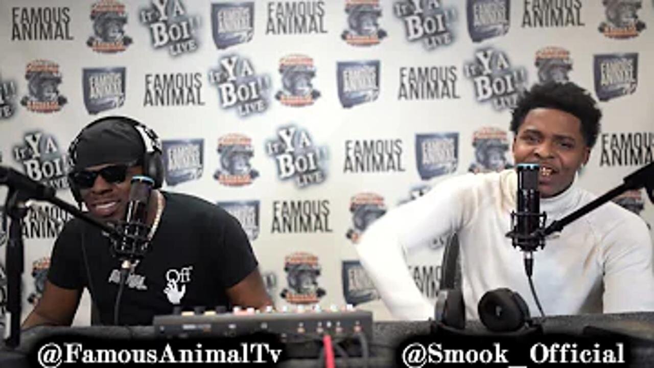 Memphis Rapper Smook Stops by Drops Hot Freestyle on Famous Animal Tv