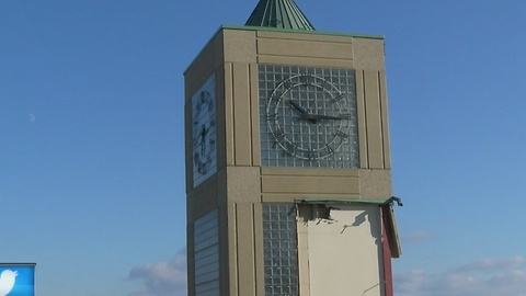 Downtown Milwaukee's old transit center clock tower will be demolished this weekend