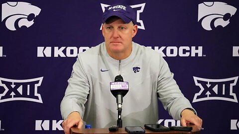 Kansas State Football | Chris Klieman Postgame Press Conference | Iowa State 33, K-State 20