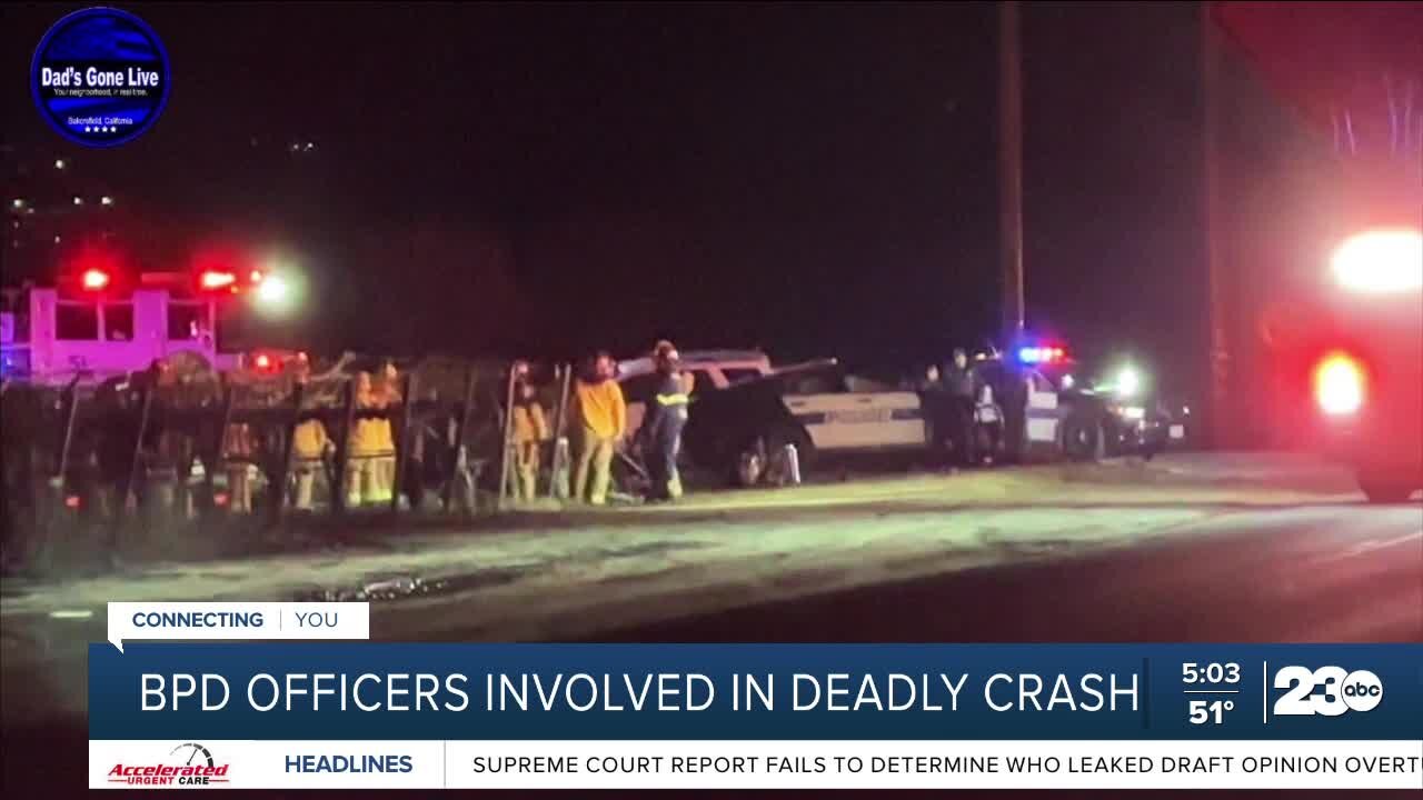 BPD officer involved in deadly crash