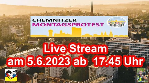 Live Stream am 5.6.2023 aus Chemnitz