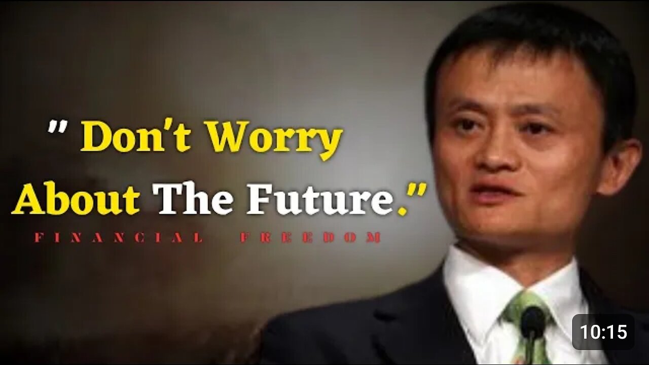 "Don't Worry About The Future."(Motivational speech)