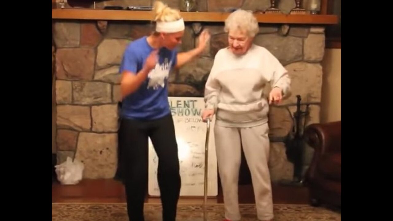 Grandma dance funny video