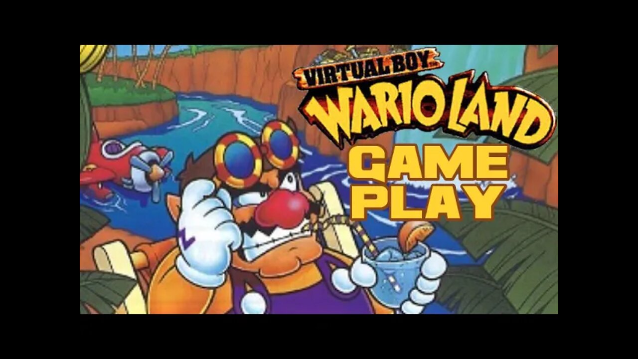 Virtual Boy Wario Land - Nintendo Virtual Boy Gameplay 😎Benjamillion