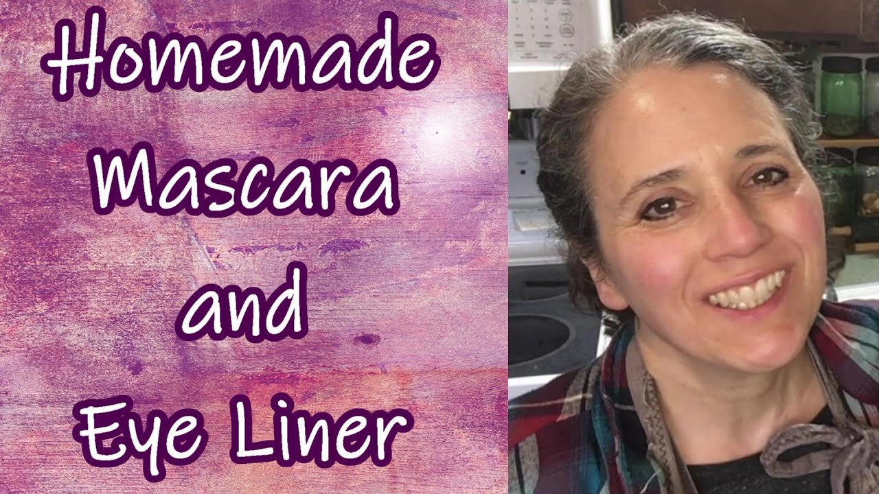 All Natural Mascara and Eyeliner DIY