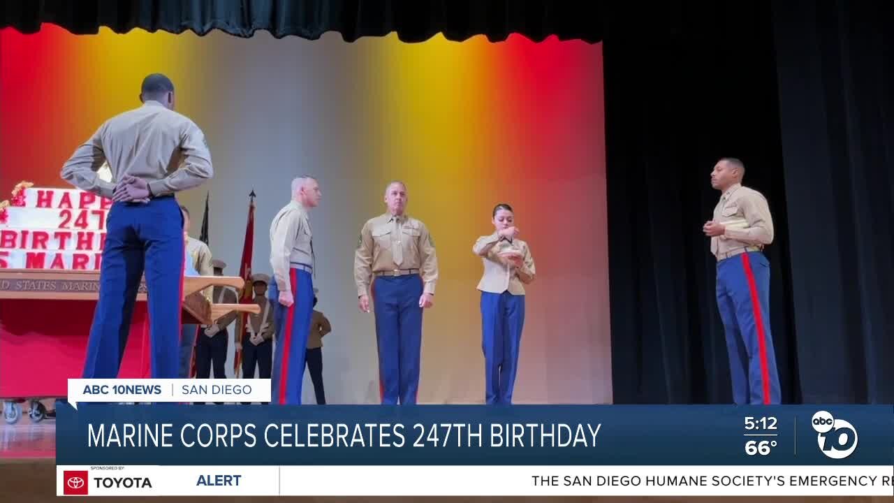 Marine Corps celebrates 247th Birthday